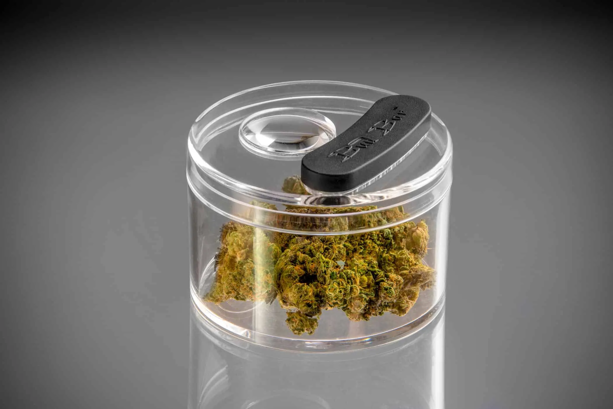 Cannabis Weed Storage Vacuum Airtight Container Box smell free Stash Marijuana 
