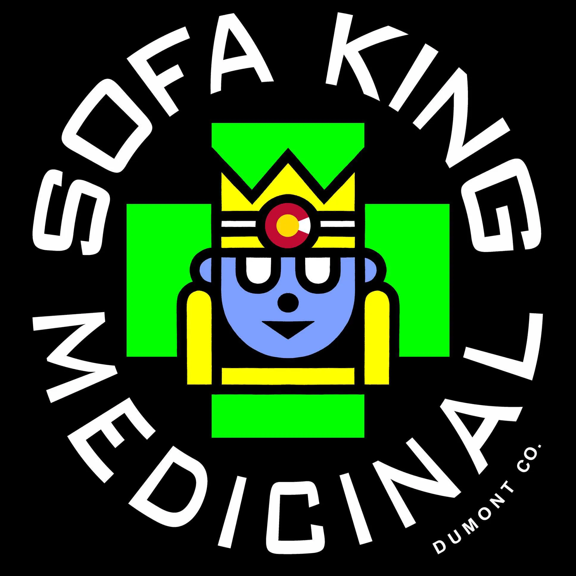 Sofa King Medicinal Wellness Products Logo