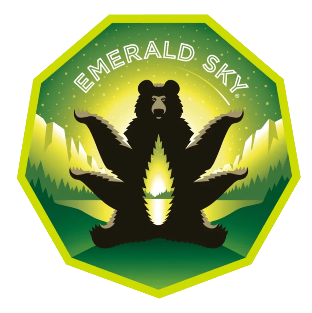 Emerald Sky Edibles Emerald Sky | Gummy | 10pk/10mg - 100mg | Hybrid | Apple Pear