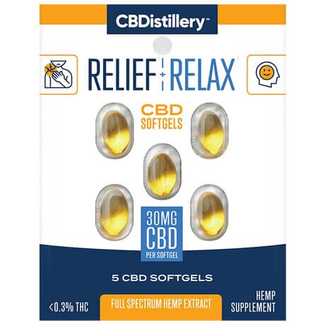 5 Count Full Spectrum CBD Softgels - 30mg logo