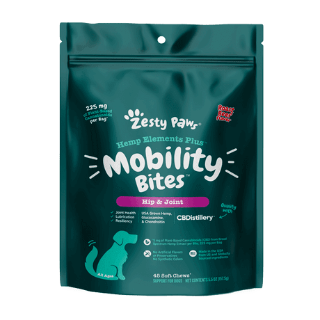 Zesty Paws CBD Mobility Bites Soft Chews (Roast Beef) - 225 mg (5 mg) logo