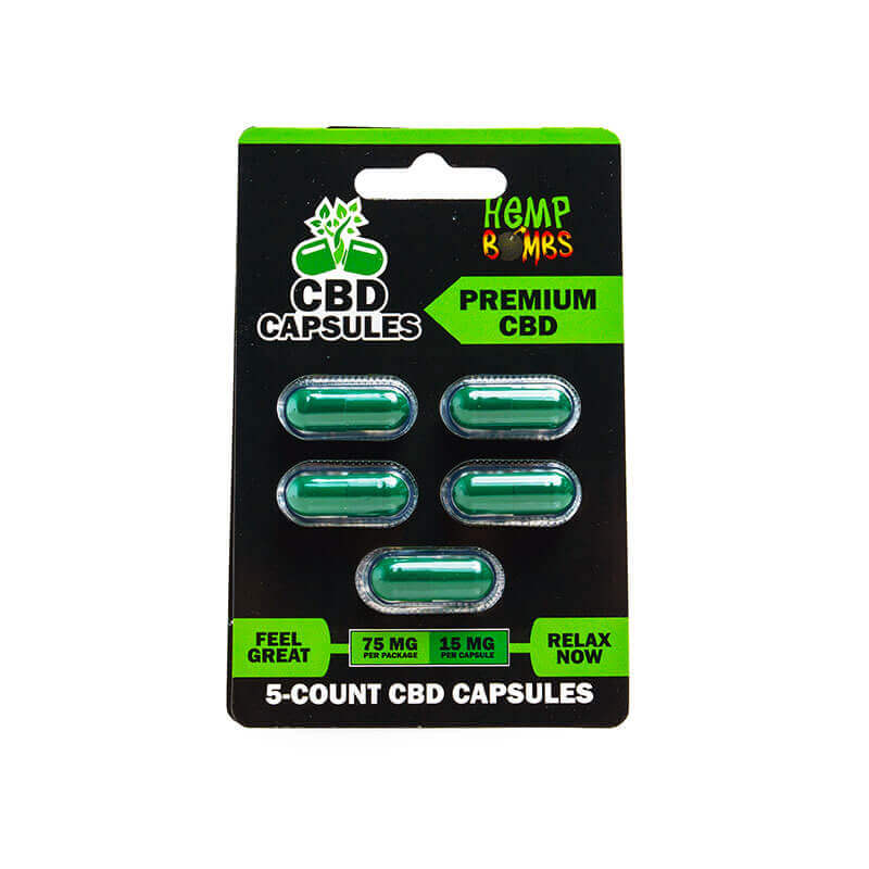 CBD Capsules 5-Count logo