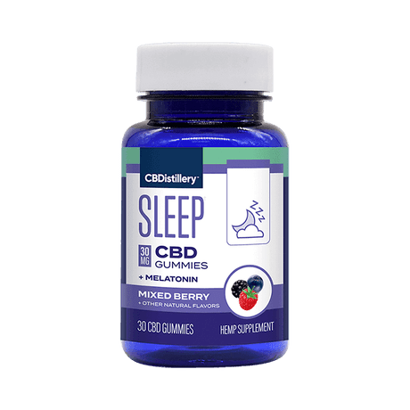 30mg Broad Spectrum CBD Sleep Gummies + Melatonin - 30 Count - 0% THC* logo