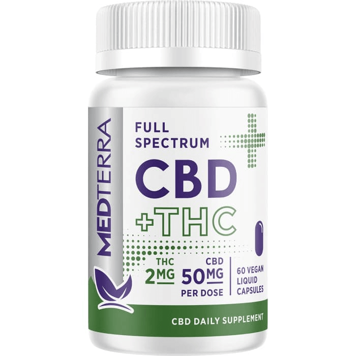 True Full Spectrum CBD Capsules logo