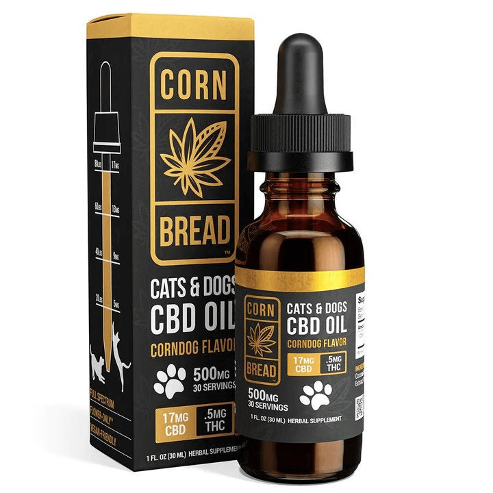 Cornbread Full Spectrum CBD Oil for Pets 500 mg image