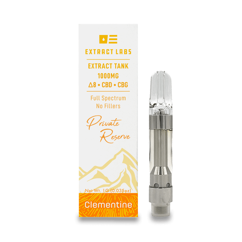 Extract Labs Delta 8 Cart Clementine 120 mg image