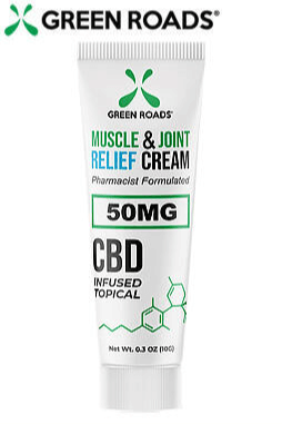 Green Roads CBD Travel Size Muscle and Joint Relief CBD Cream 50mg