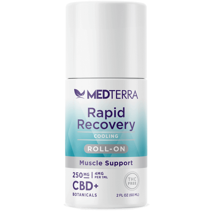 Medterra Rapid Recovery Roll On 250 mg image