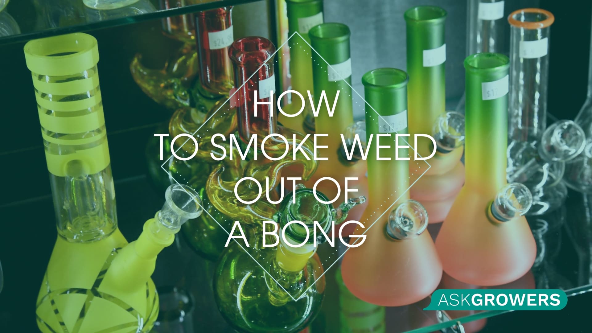 How to Smoke Weed Out of a Bong