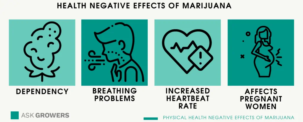 Physical Health Negative Effects of Marijuana