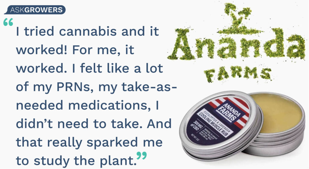 Ananda Farms interview quote