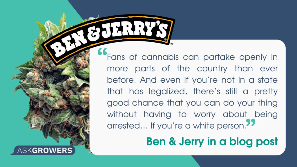 Ben & Jerry in a Blog Post Quote