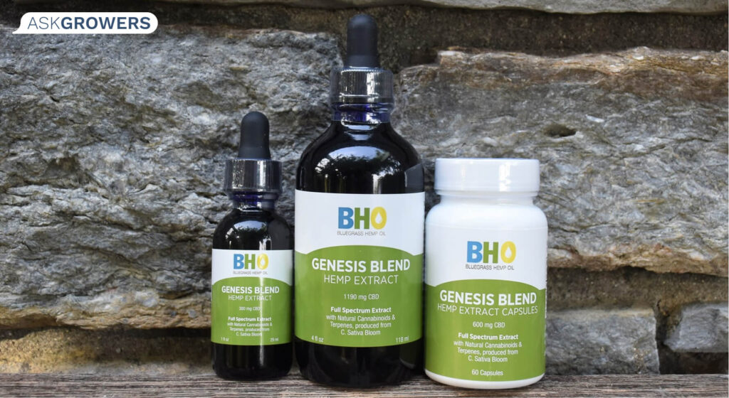 Bluegrass Hemp Oil products picture