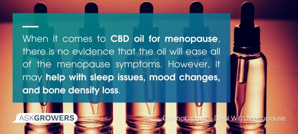 CBD Oil for Menopause