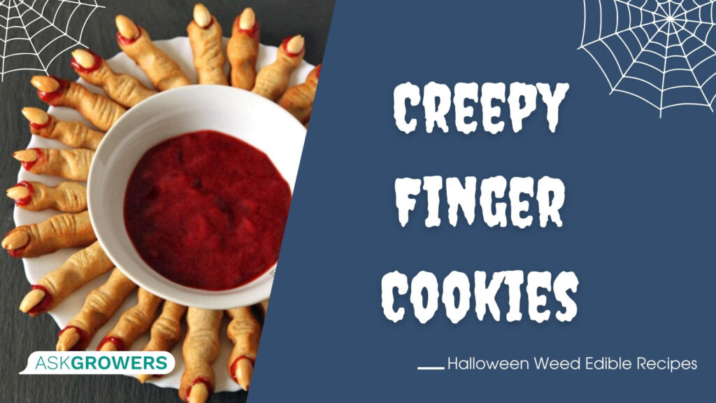 Creepy Finger Cookies With Cannabis-Infused Butter