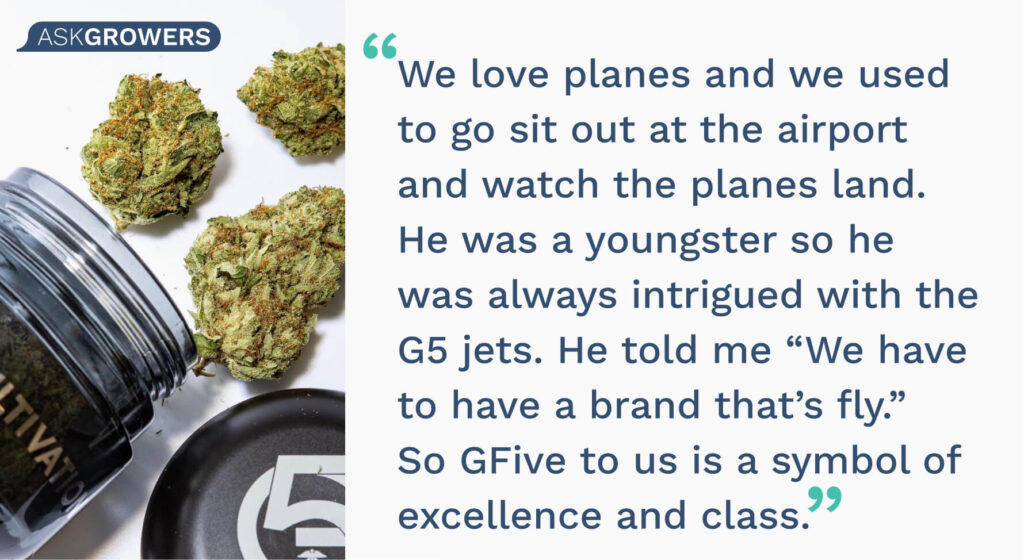 GFive Cultivation interview quote