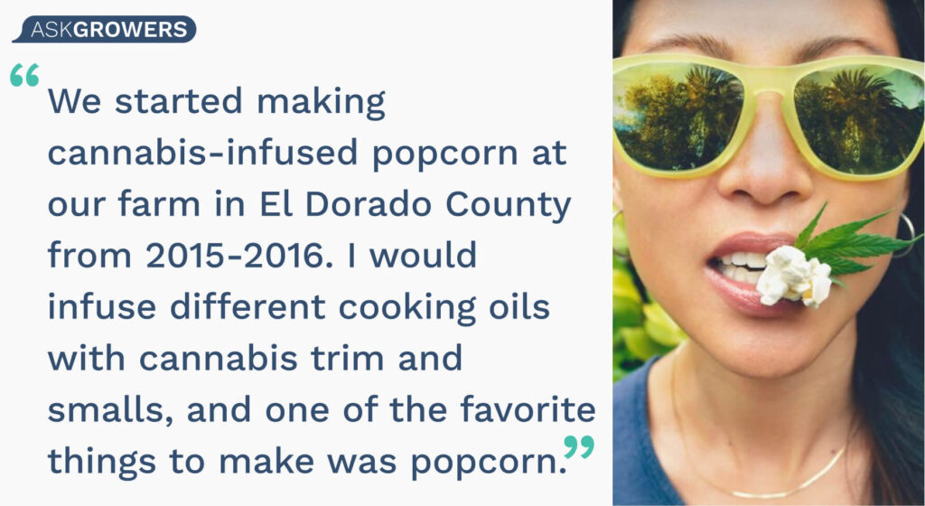 Pop-Up Potcorn interview quote