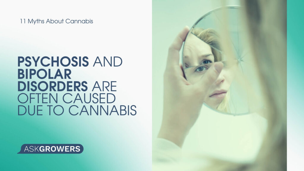Psychosis and Bipolar Disorders Are Often Caused Due to Cannabis