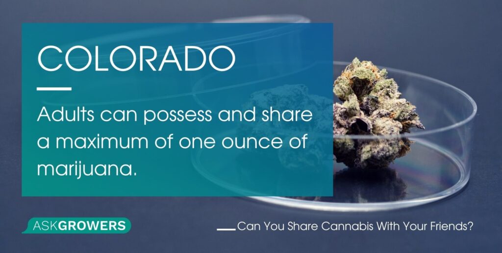Sharing Weed in Colorado