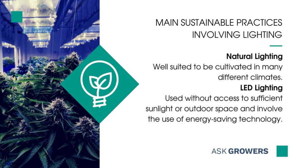 Sustainable lighting practices