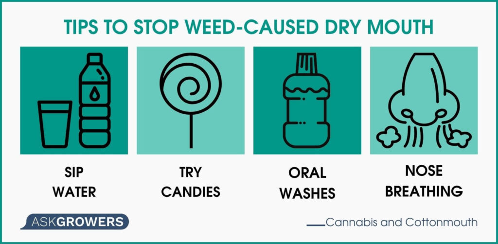 Tips to Stop Weed-Caused Dry Mouth