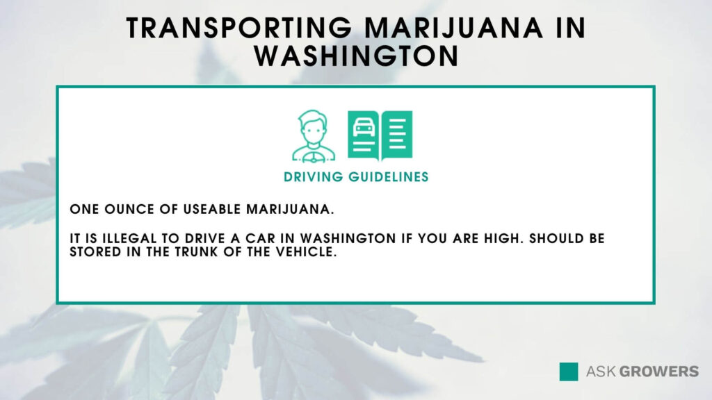Transporting Marijuana in Washington