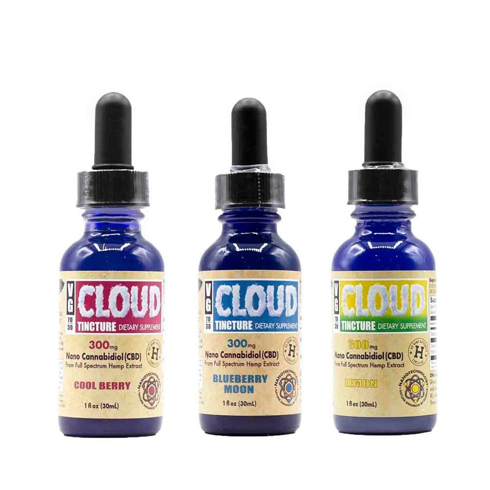 VG Cloud Tincture - CBD & Terpene Rich Hemp Oil logo