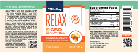 CBDistillery Broad Spectrum CBD Anytime Gummies 30mg CBD and 0% THC 30 Count image 2