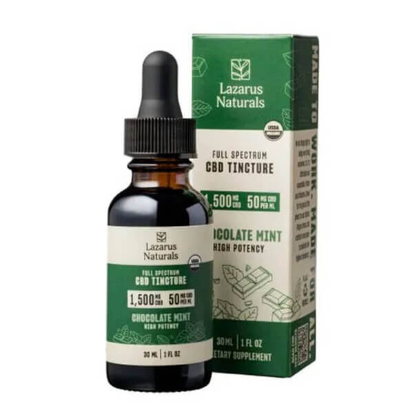 CBD Tincture - Full Spectrum Chocolate Mint - 1500 mg logo