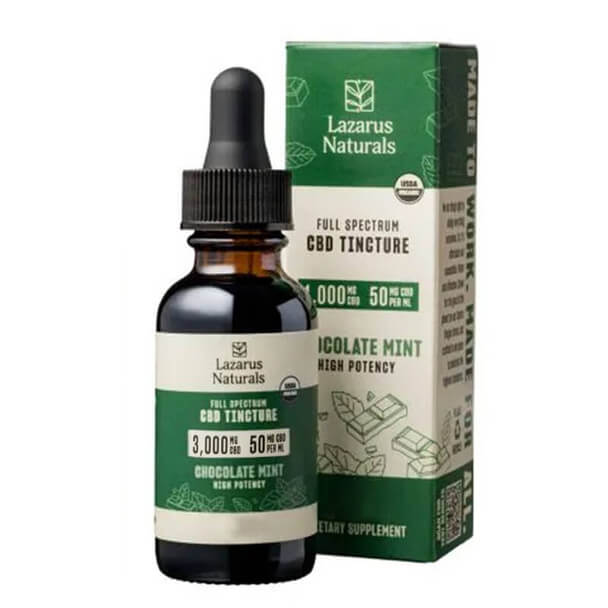 CBD Tincture - Full Spectrum Chocolate Mint - 3000 mg logo