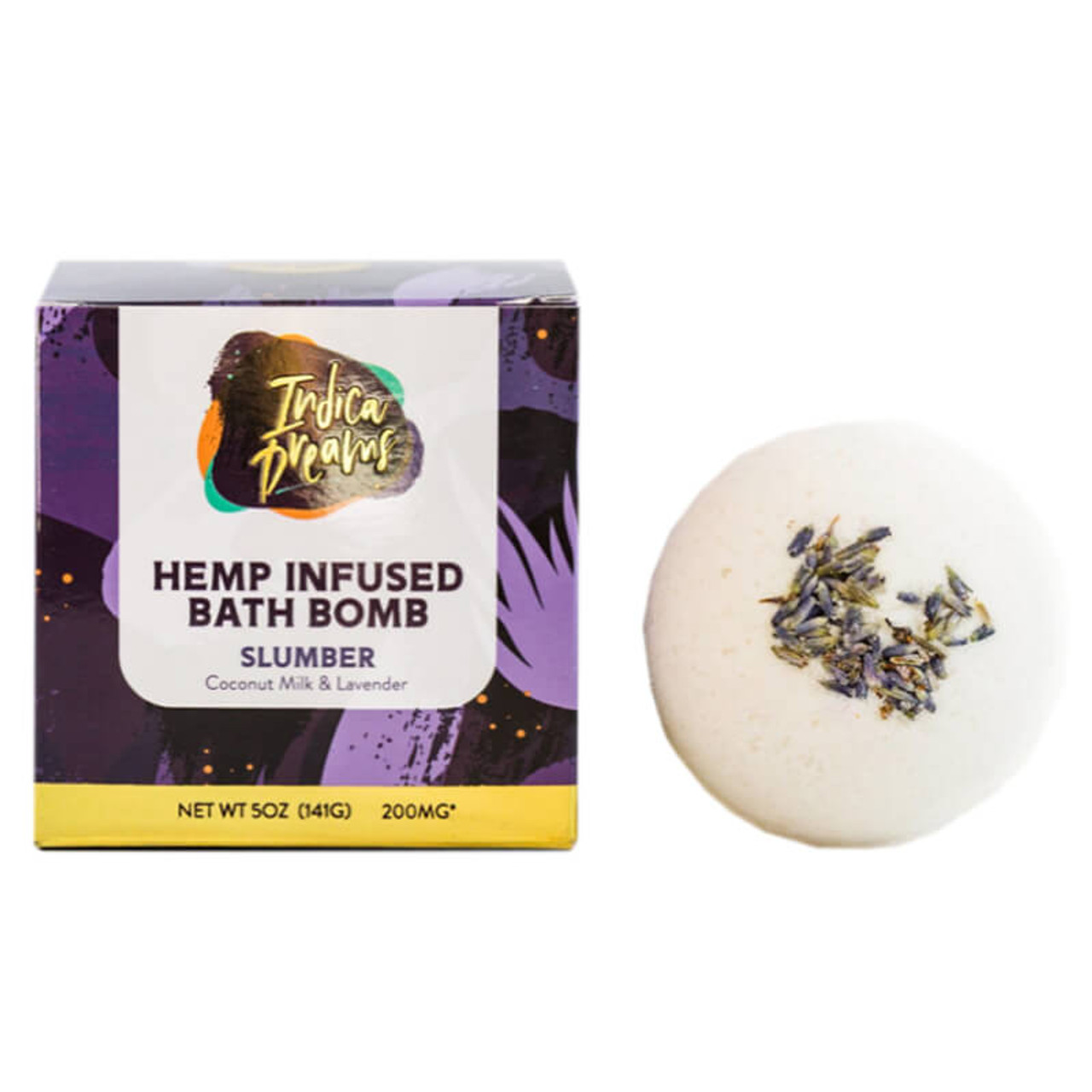 CBD Bath - Slumber Hemp-Infused Bath Bomb - 200mg logo