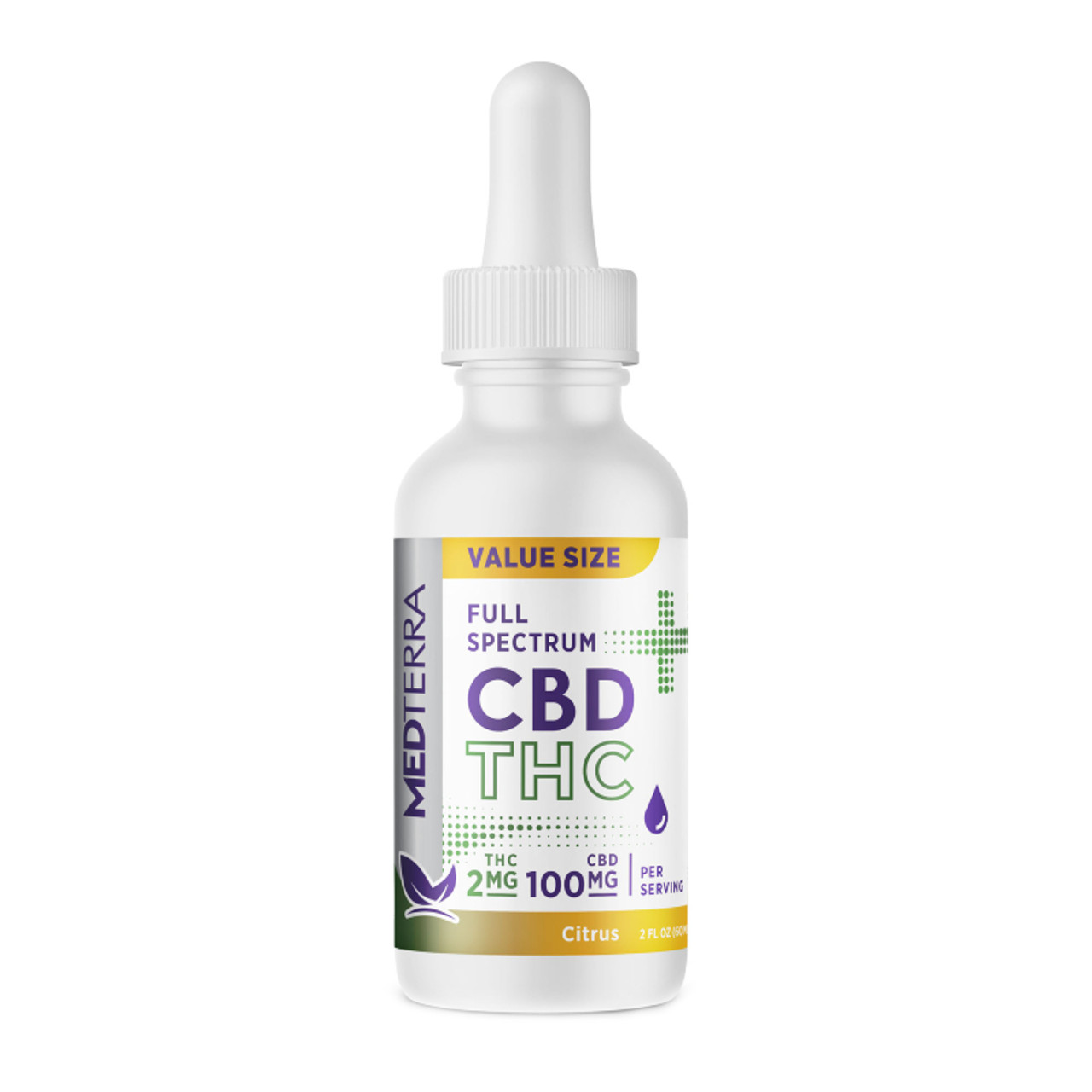 True Full Spectrum CBD Drops Citrus 6000 mg logo