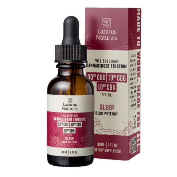 CBD Tincture CBD:CBG:CBN Sleep Oil - 30mg:10mg:10mg logo