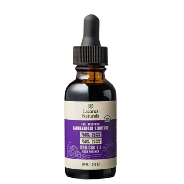 CBD Tincture - 1:1 CBD:CBG Full Spectrum Oil - 1500 - 6000 mg logo