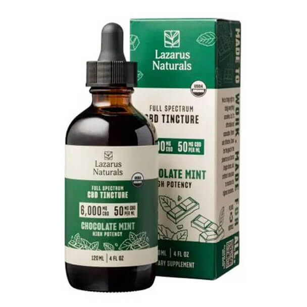 CBD Tincture - Full Spectrum Chocolate Mint - 6000 mg logo