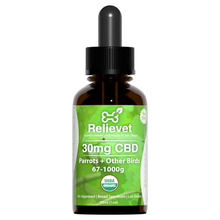 CBD Oil For Parrots and Cockatiels and Conures logo