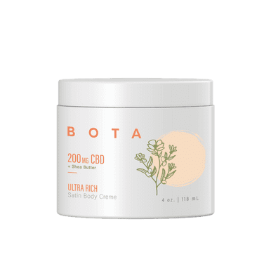 Ultra Rich Satin Body Crème + Shea Butter - 200 mg CBD (4 oz) logo