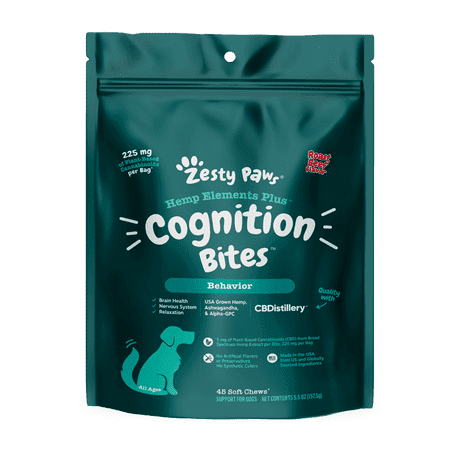 Zesty Paws CBD Cognition Bites Soft Chews logo