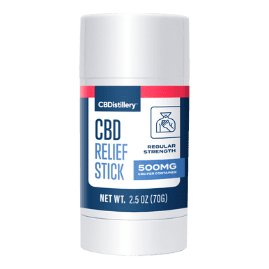 CBDistillery 500mg Isolate CBD Relief Stick - 0% THC image1