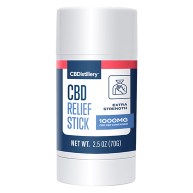 1000mg Isolate CBD Relief Stick - 0% THC logo
