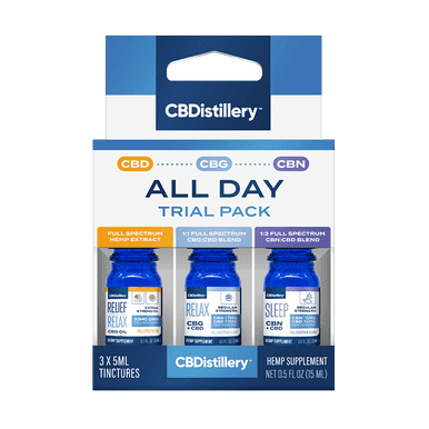 CBDistillery All Day Tincture Pack image1
