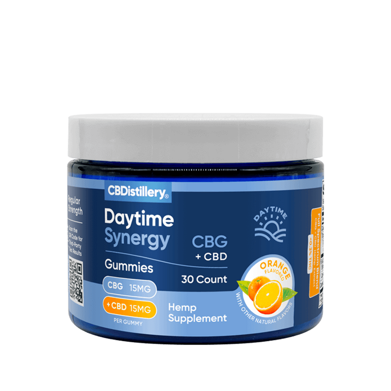 Daytime Synergy  Gummies - 15mg CBG + 15mg CBD - Orange - 30ct logo