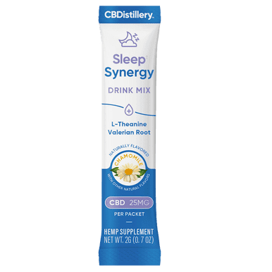 CBDistillery Sleep Synergy Drink Mix - 25mg CBD - 10 Pack image1