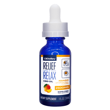 2500mg Full Spectrum CBD Mango Tincture - 30ml logo