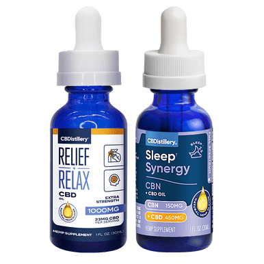 Day & Night Set - 1000mg Full Spectrum Tincture & Regular Strength CBN + CBD Tincture logo