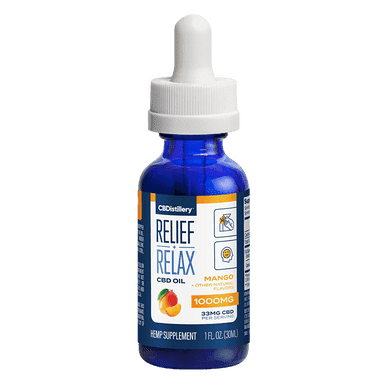 1000mg Full Spectrum CBD Mango Tincture - 30ml logo