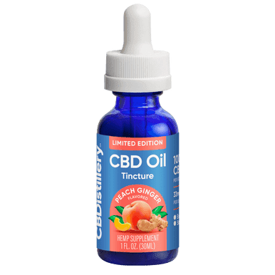 *Limited Edition* 1000mg Full Spectrum Peach Ginger Seasonal CBD Tincture logo