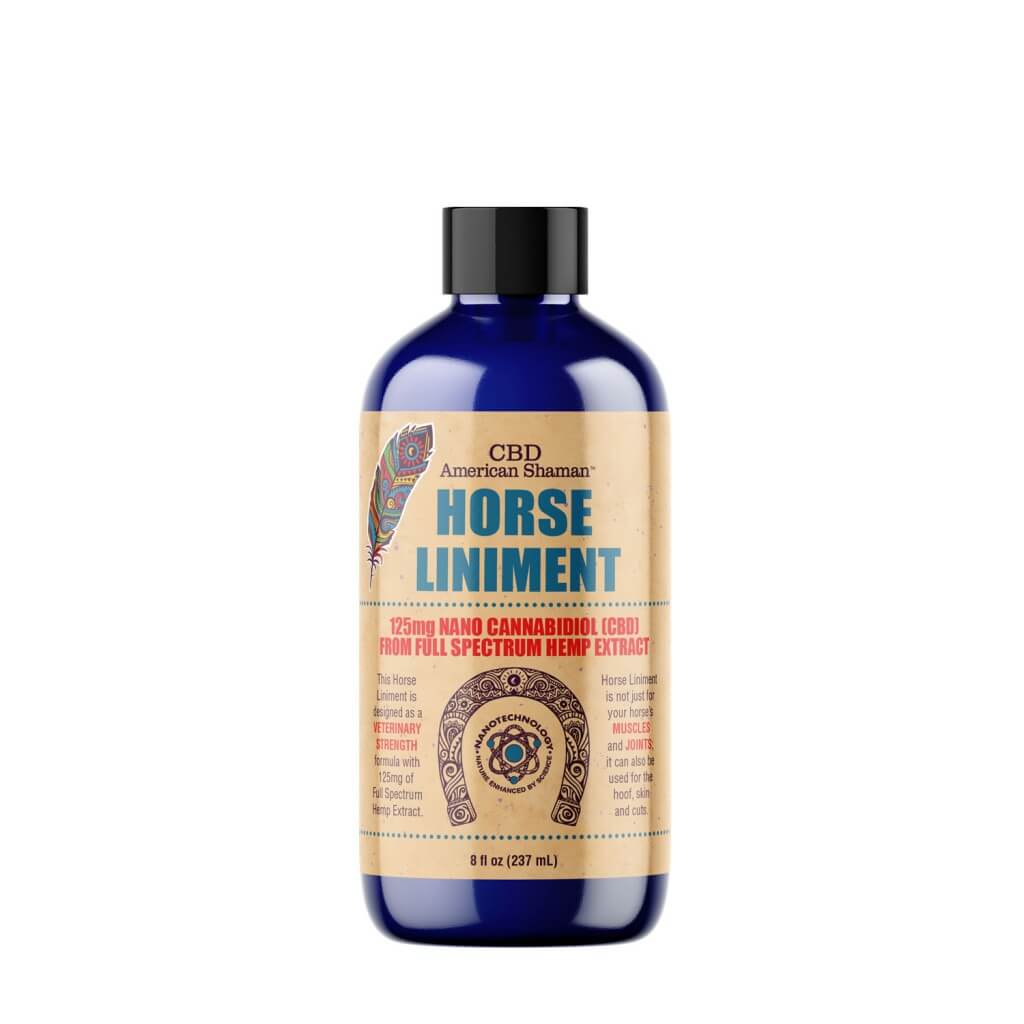 American Shaman Horse Liniment With CBD 125 mg Image