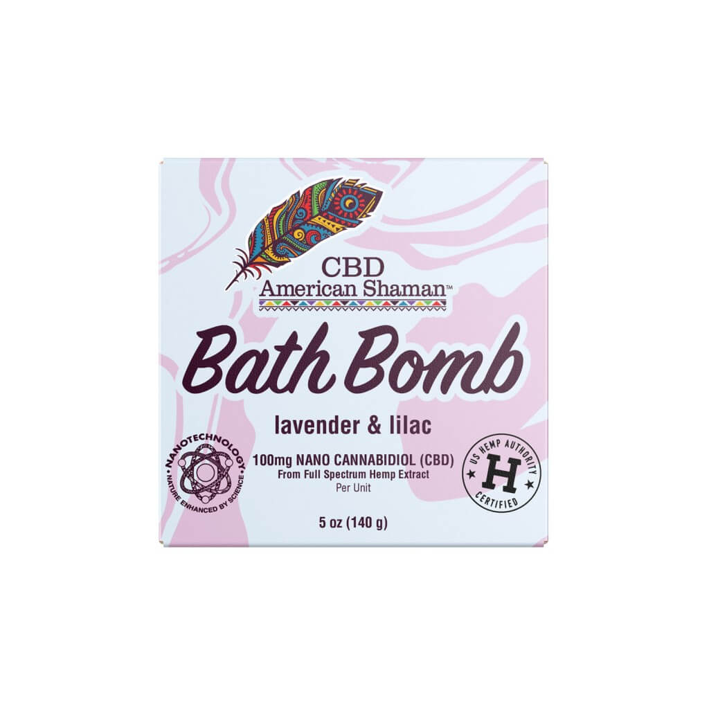 American Shaman CBD Bath Bomb 100 mg Image