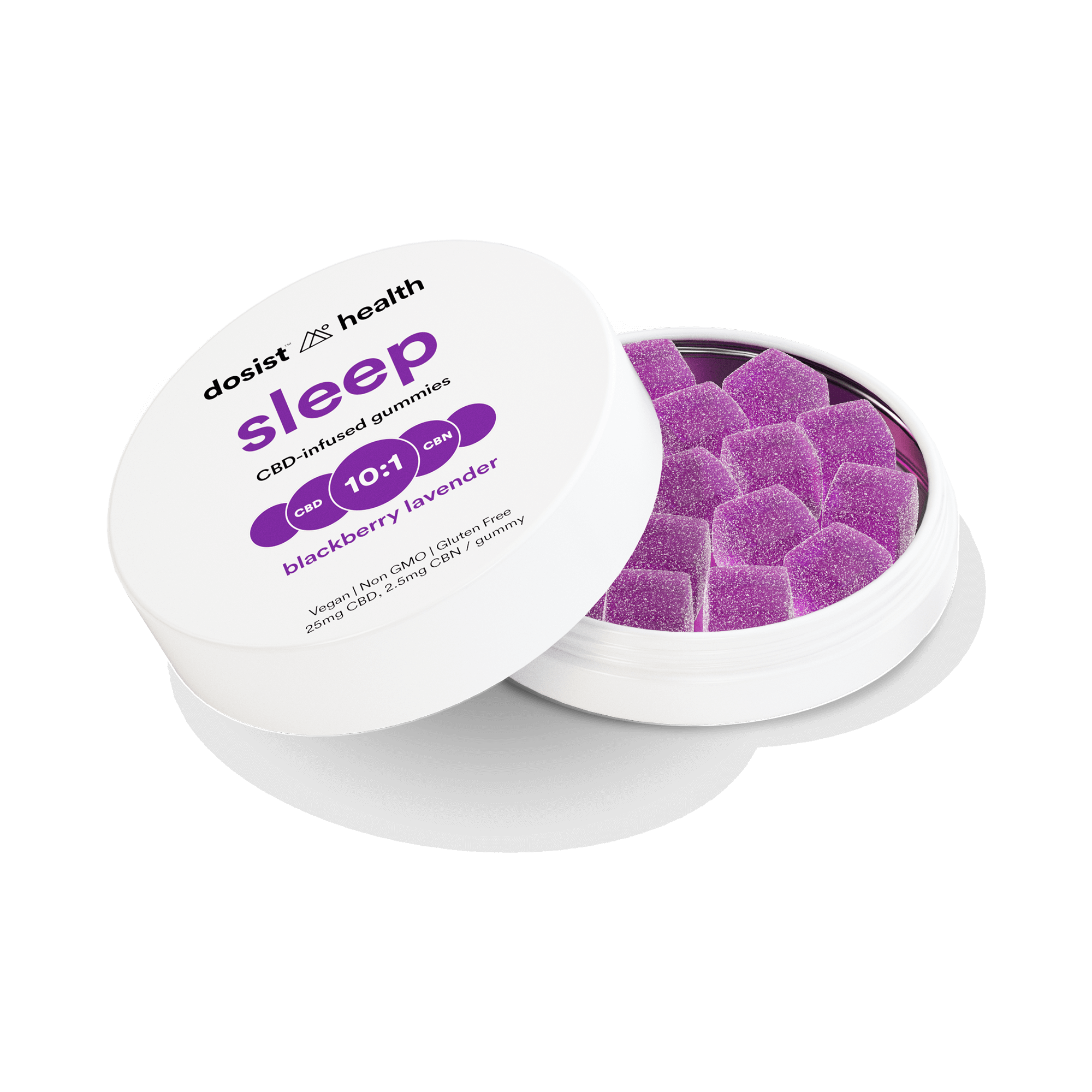 sleep CBD+ gummy, 750mg logo